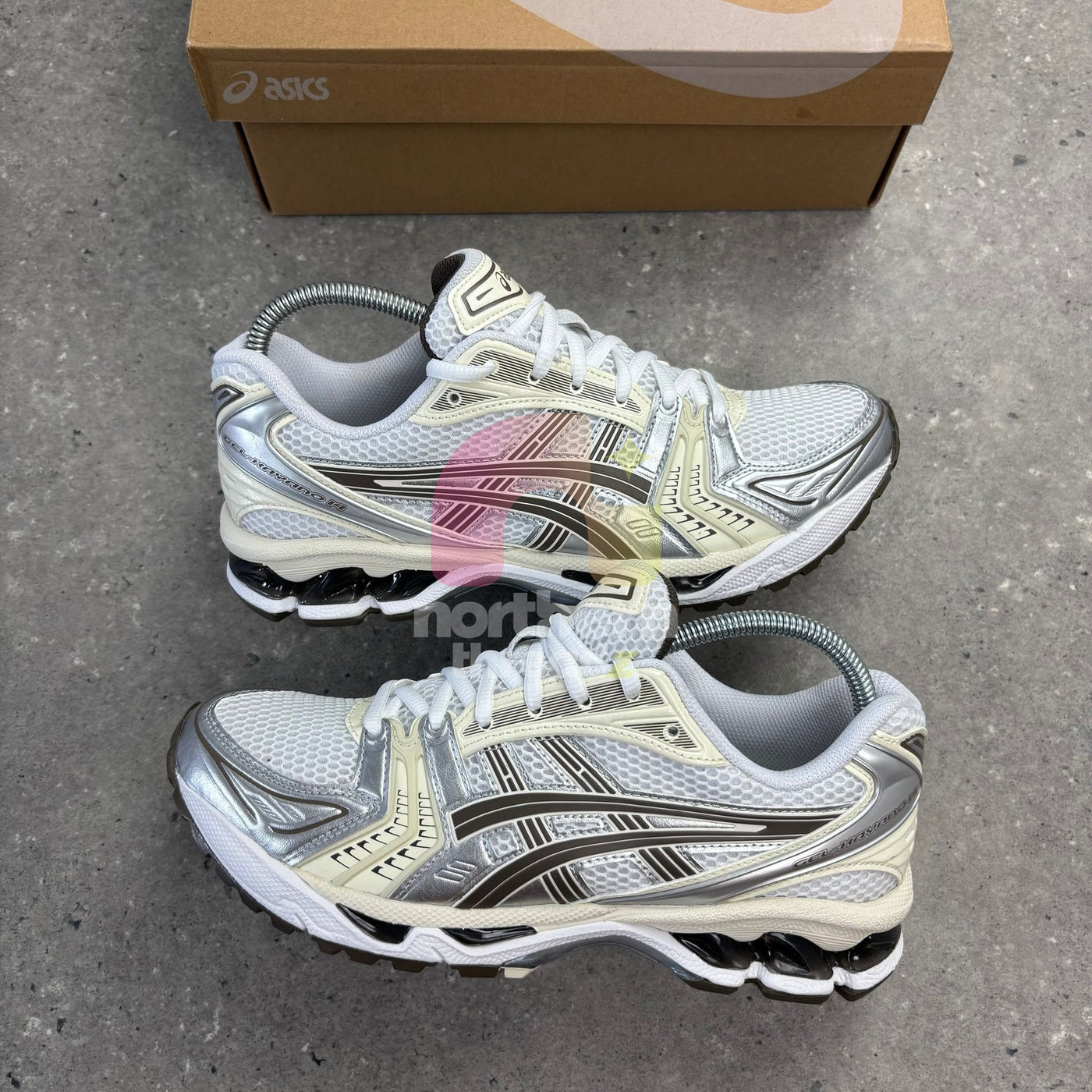 Asics Kayano 14 (White Ivory)