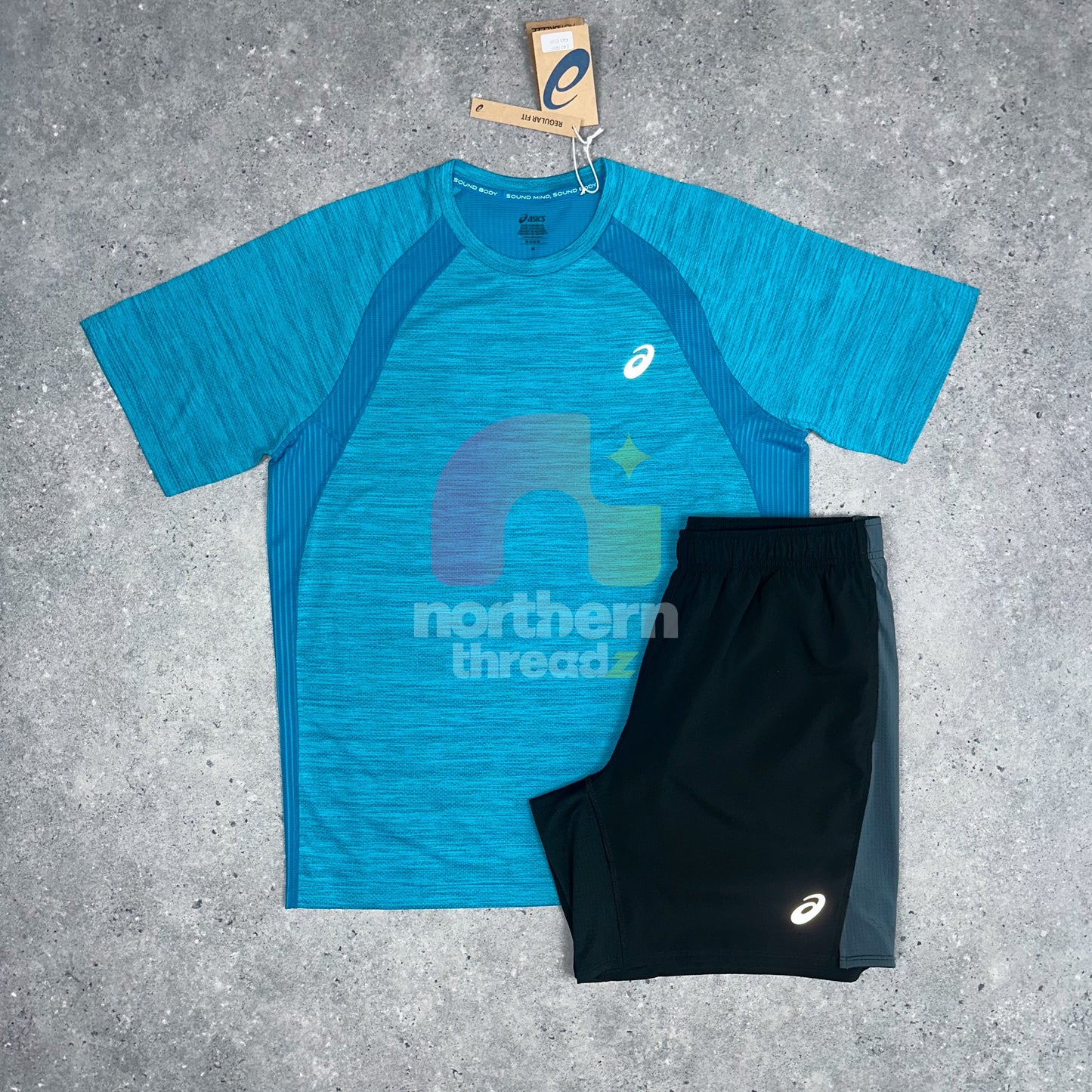 Asics Seamless Set (Blue)