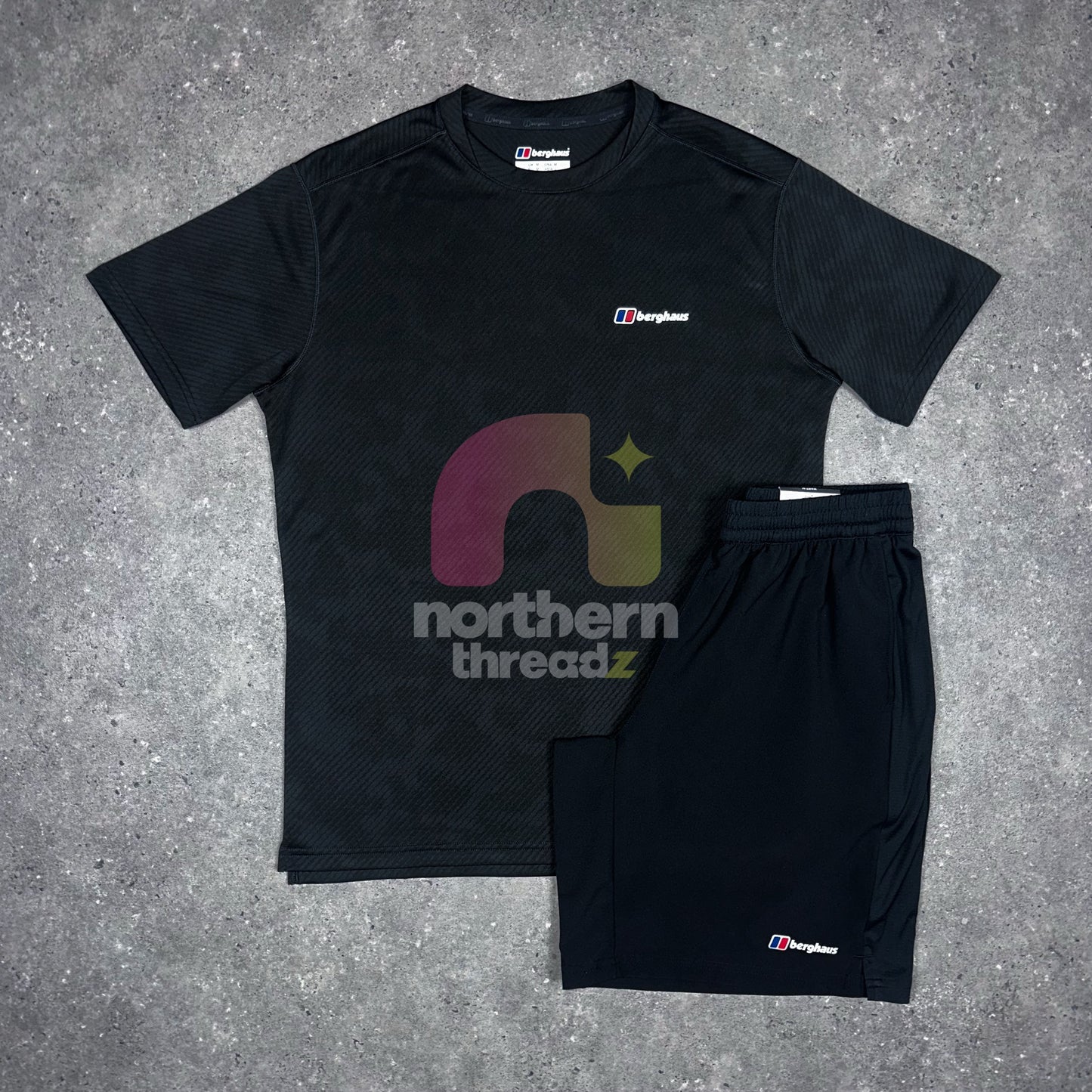 Berghaus Print Tech Set (Black)