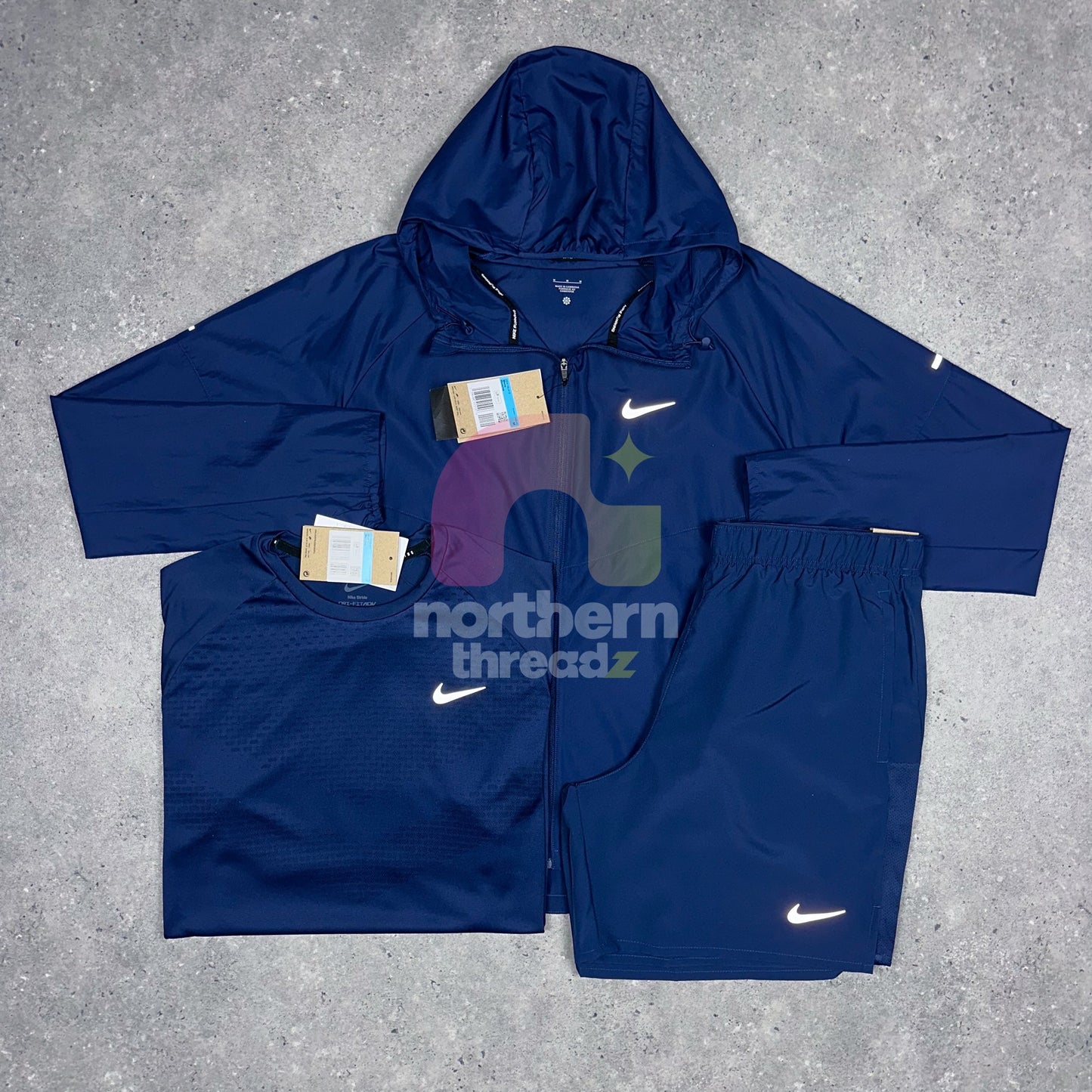 Nike Stride Tri Set (Navy)
