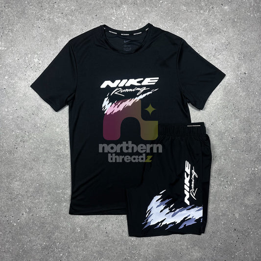 Nike Run Set (Black/Lilac)