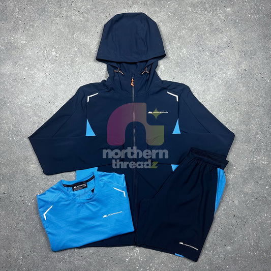 Monterrain Woven Tri Set (Navy/Blue)