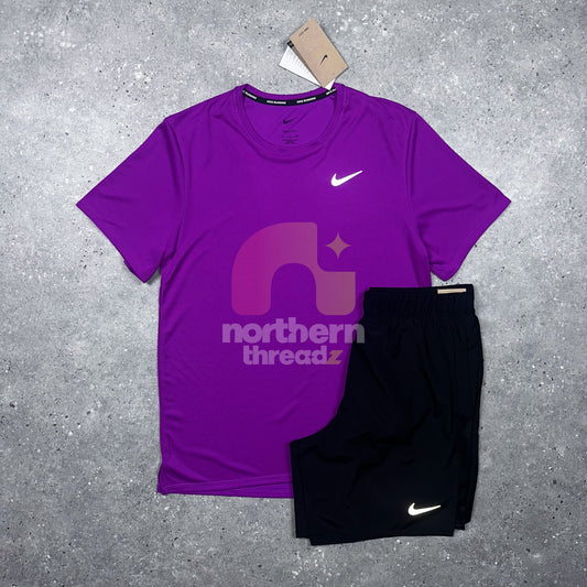 Nike Miler Set (Grape/Black)