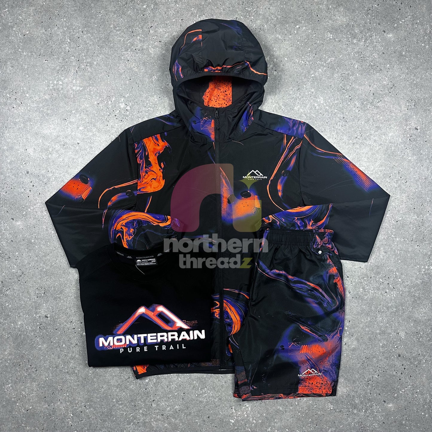 Montirex Galaxy Tri Set (Black/Orange)