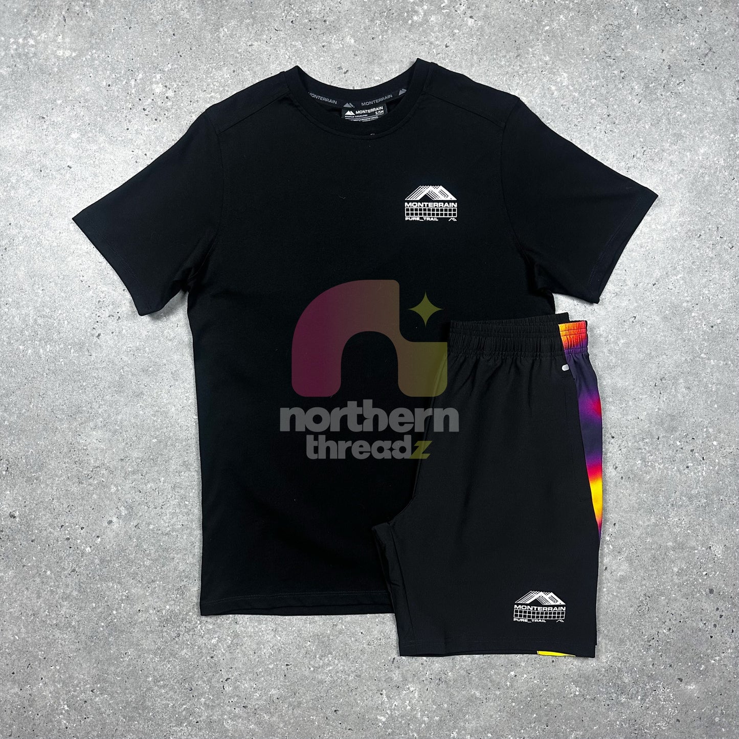 Monterrain Galaxy Set (Black/Multi)