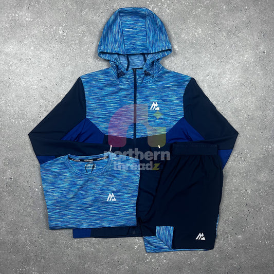 Montirex Trail Jacket & Shorts Tri Set (Blue)