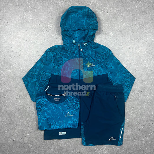 Montirex MTX Jacket & Shorts Tri Set (Blue)