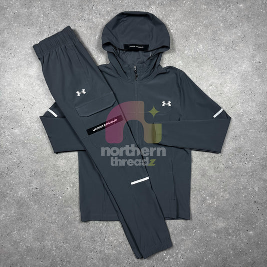 Under Armour Woven Tracksuit (Grey)