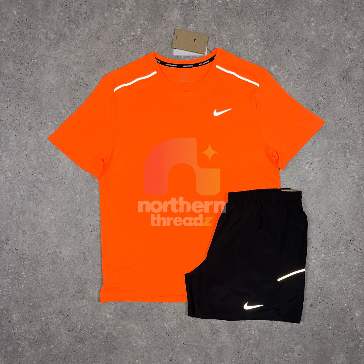 Nike Miler 3.0 Set (Orange/Black)