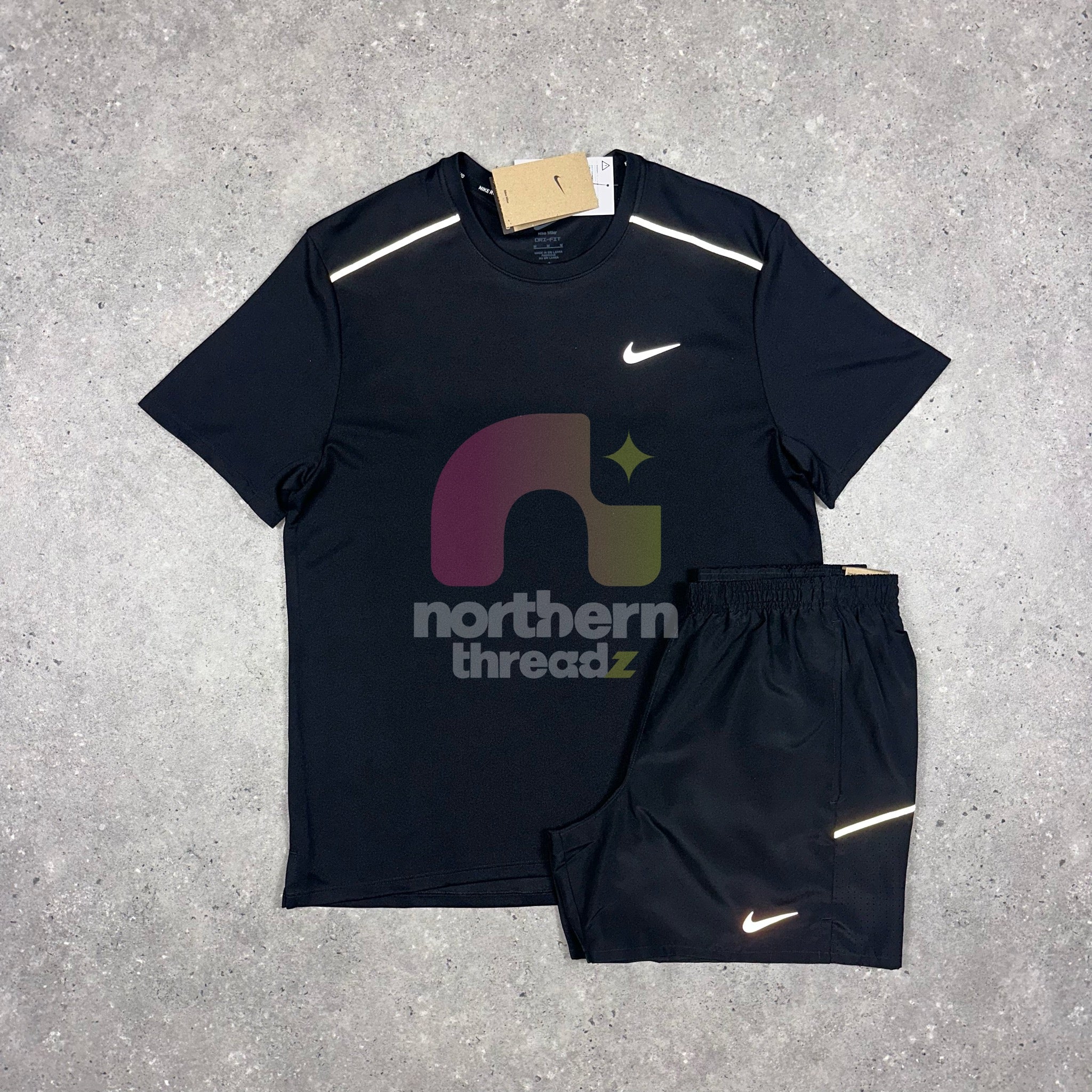 Nike Miler 3.0 Set (Black) – Northern Threadz