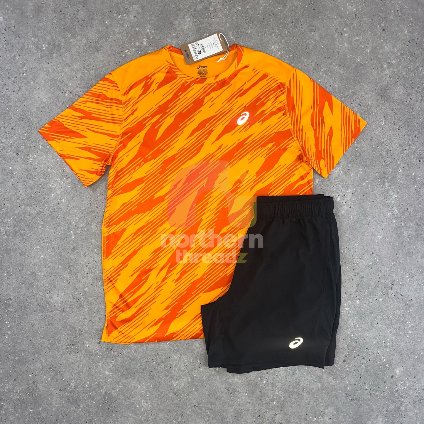 Asics Print Set (Orange)
