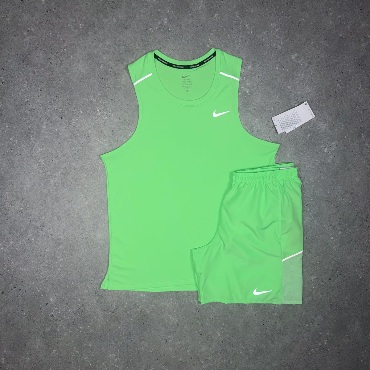 Nike Miler Vest Set 'Green'
