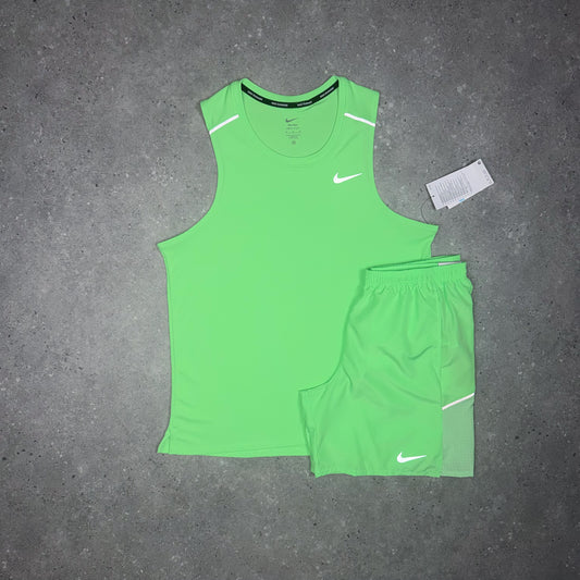 Nike Miler Vest Set (Green)