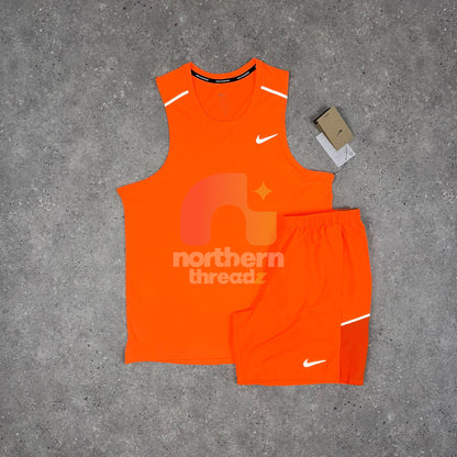 Nike Miler 3.0 Vest Set (Orange)