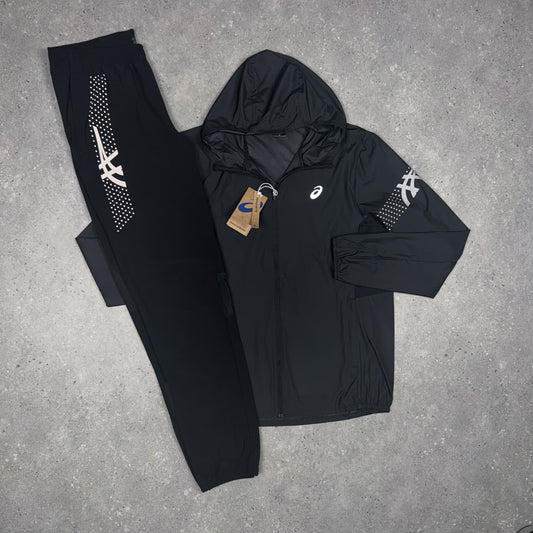 Asics Icon Tracksuit (Black)
