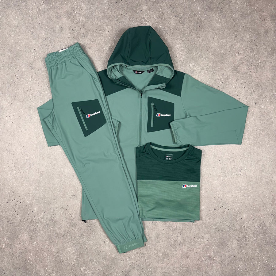 Berghaus Woven Tracksuit Tri Set 'Green'