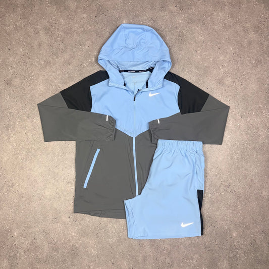 Nike Windbreaker Set (Blue)