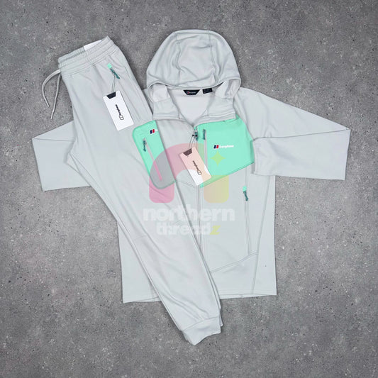Berghaus Cotton Tracksuit (Green/Grey)