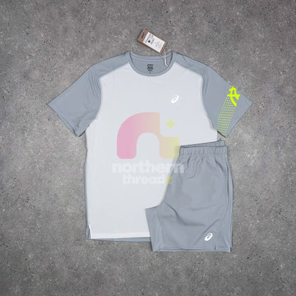 Asics Icon Tri Set (White/Volt)