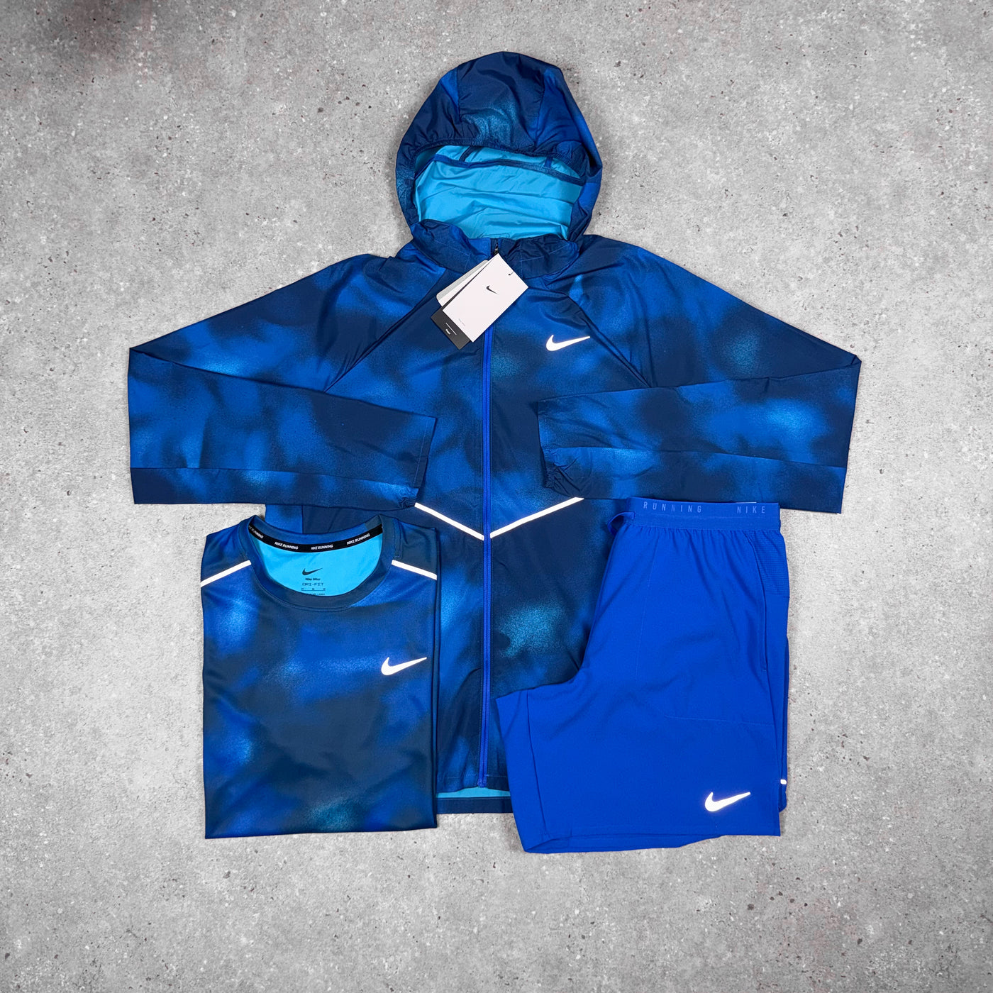 Nike Miler Vapour Tri Set 'Blue'