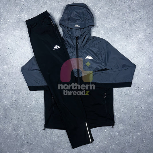 Trailberg Grid Tracksuit (Charcoal/Black)