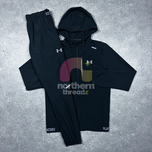 Under Armour Woven Tracksuit (Black)
