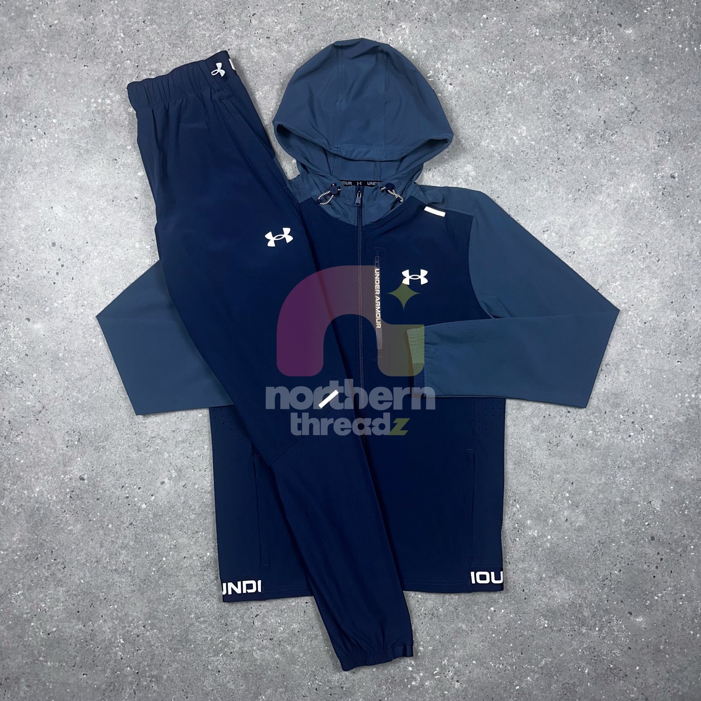 Under Armour Utility Tracksuit (Navy/Blue)