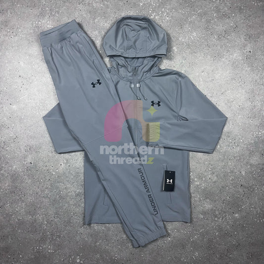 Under Armour Woven Tracksuit (Grey)