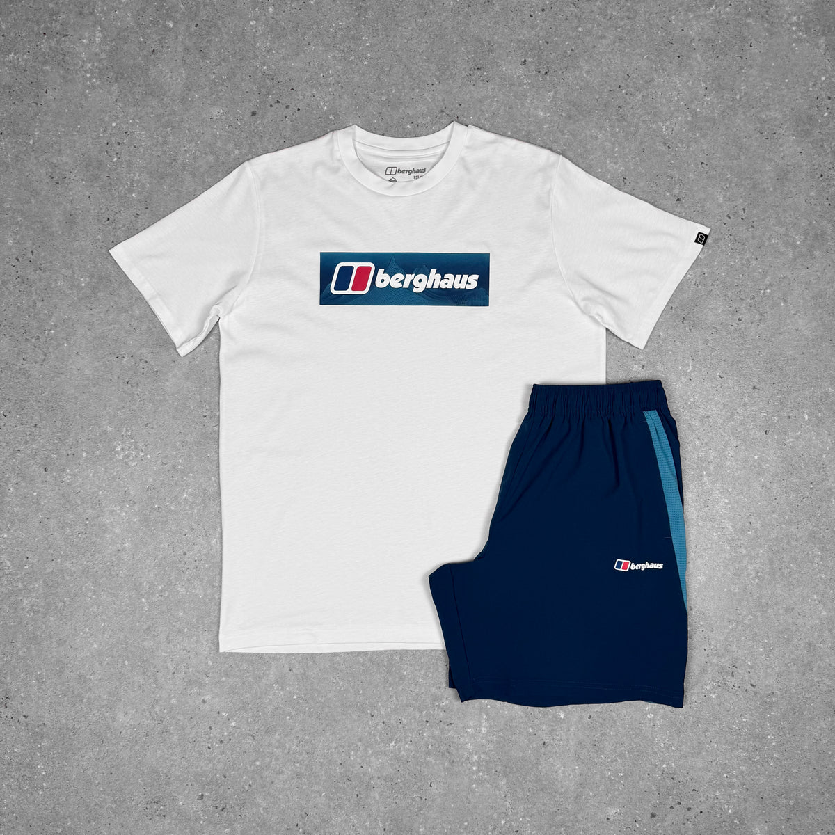 Berghaus Grid Set 'White/Blue'