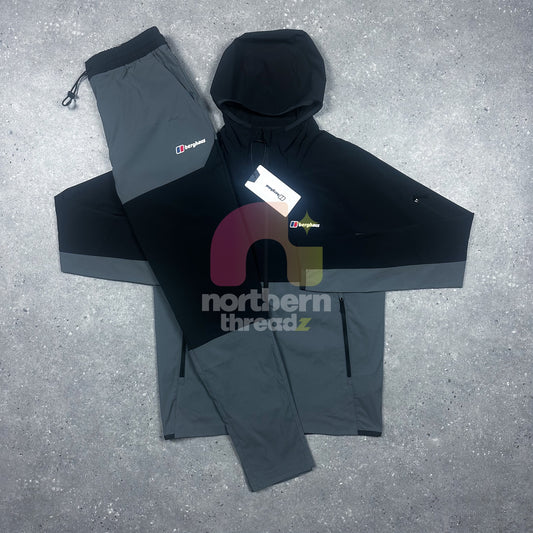 Berghaus Woven Tech Tracksuit (Black/Grey)