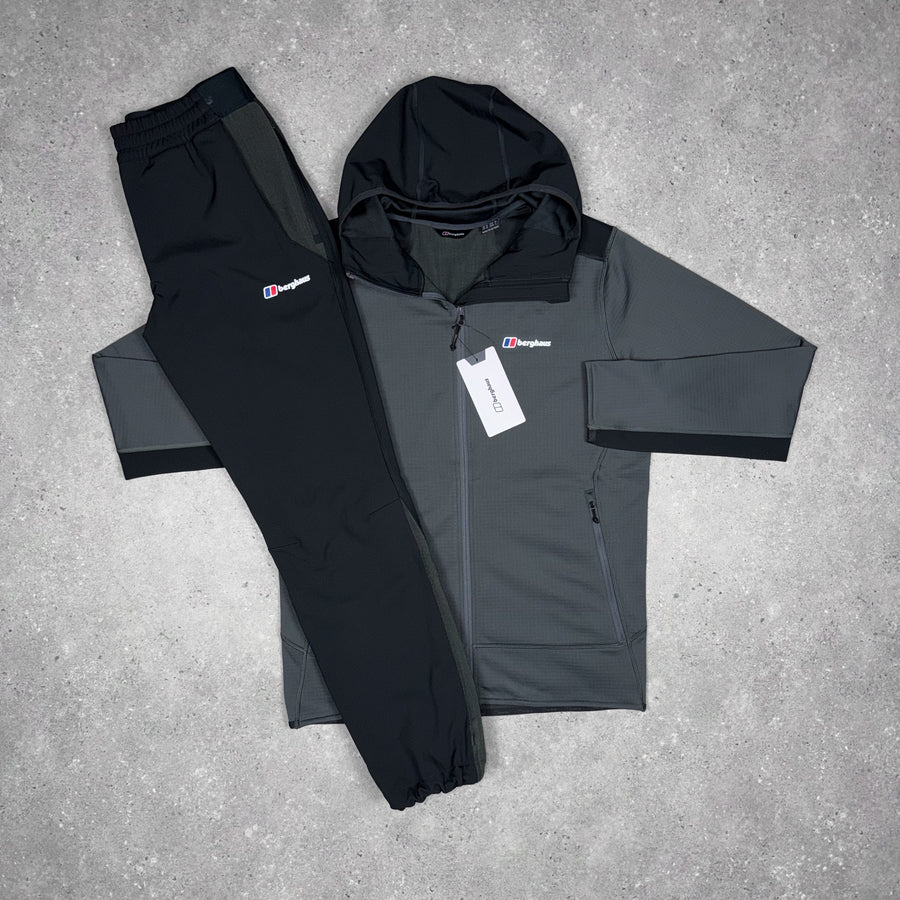 Berghaus Summit Cotton Tracksuit 'Black/Grey'