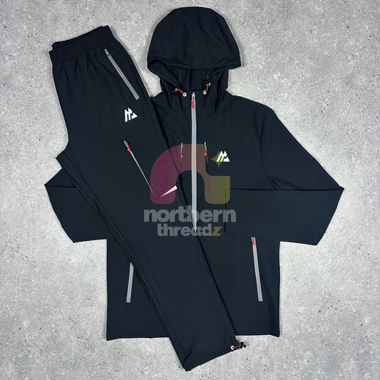 Montirex Vortex Tracksuit (Black) - XS / XS - Tracksuits - Northern Threadz