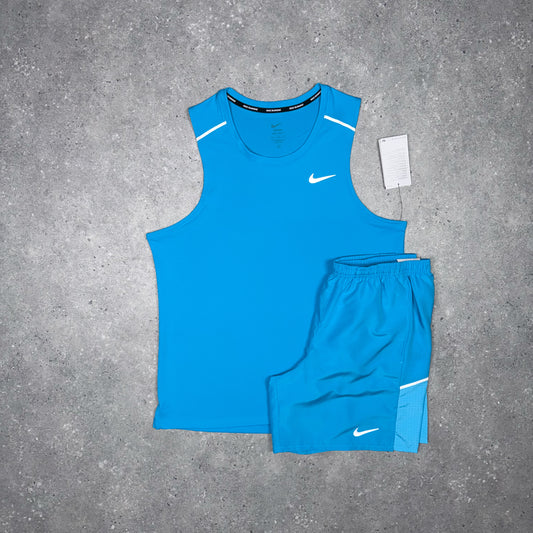Nike Miler Vest Set (Blue)