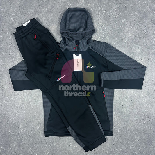 Berghaus Fleece Tracksuit (Black) - XS / XS - Tracksuits - Northern Threadz