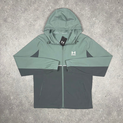 Under Armour Storm Tracksuit (Green/Grey)