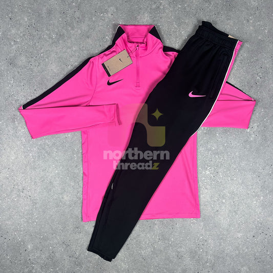 Nike 1/4 Zip Tracksuit (Pink) - S / S - Tracksuits - Northern Threadz
