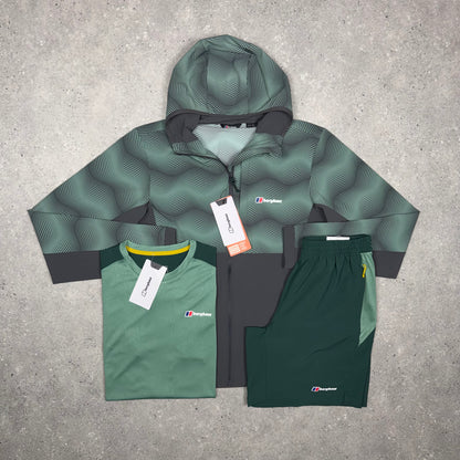 Berghaus Tech Tri Set (Eucalyptus/Charcoal)