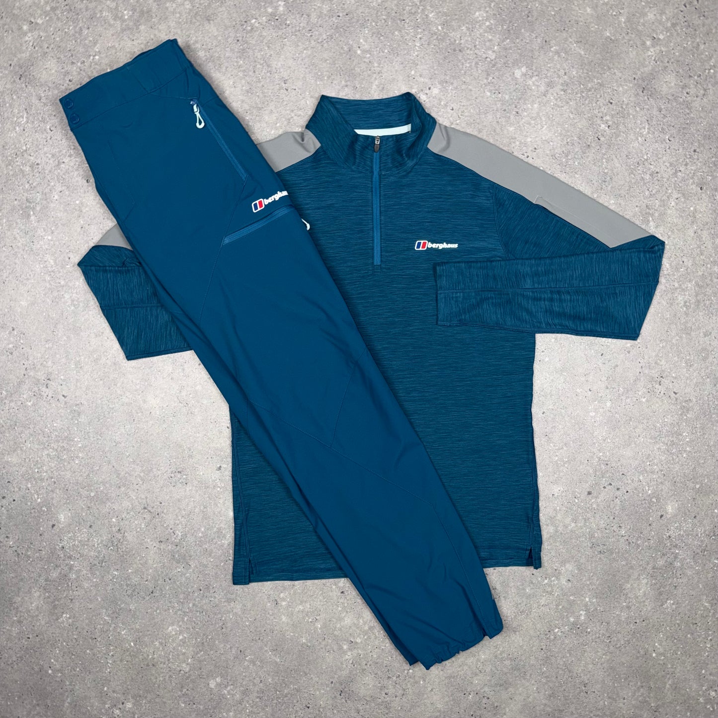 Berghaus 1/4 Zip Set (Blue)