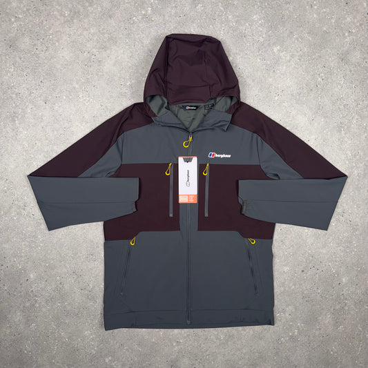 Berghaus Vantashell Tracksuit (Burgundy/Charcoal)