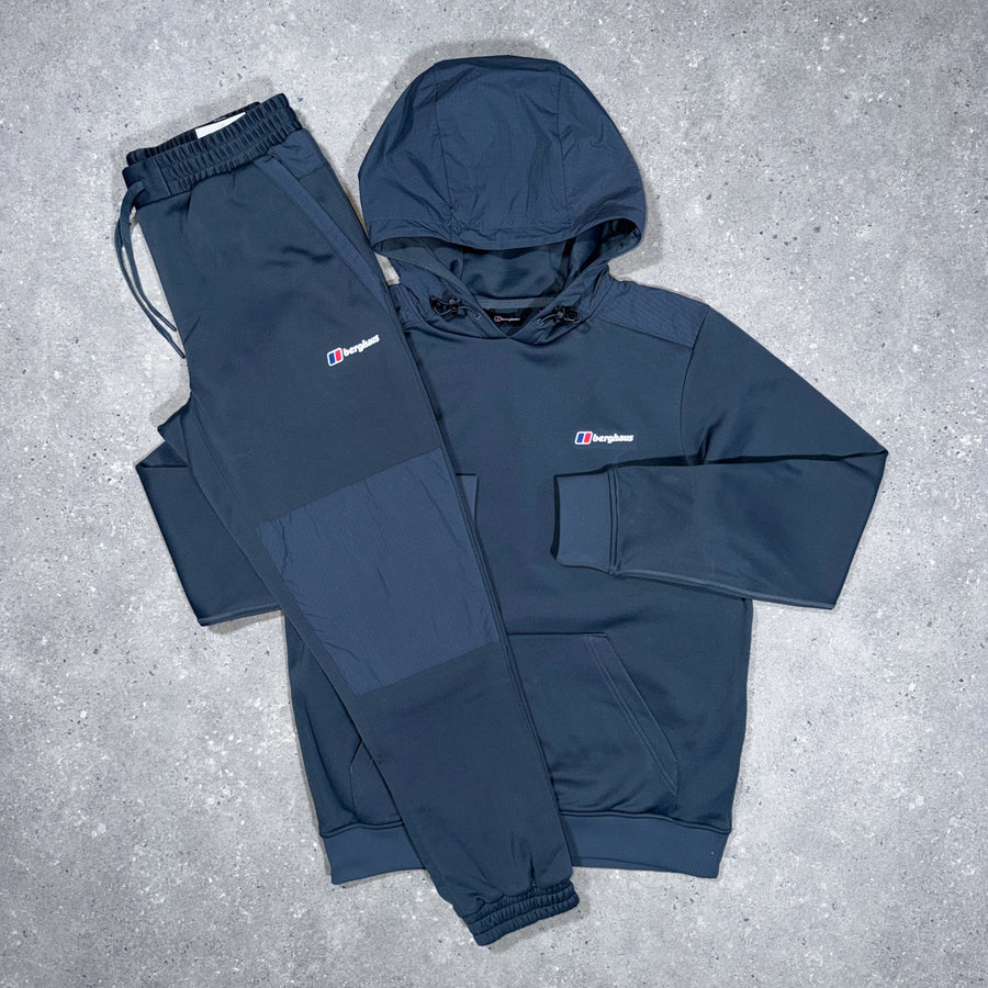 Berghaus Cotton Hooded Tracksuit 'Storm Slate'