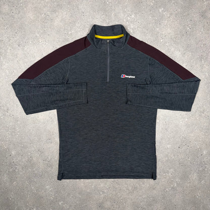 Berghaus 1/4 Zip Set (Burgundy/Charcoal)