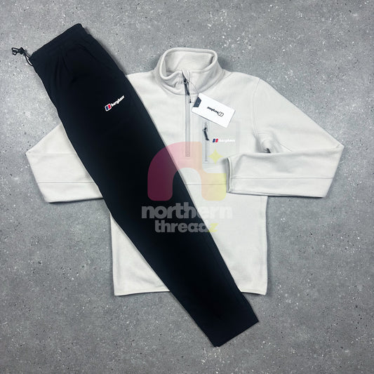 Berghaus 1/2 Zip Tracksuit (Beige/Black)