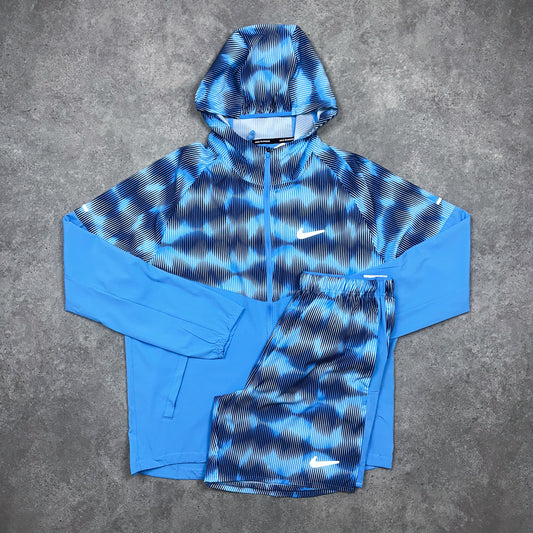 Nike Windbreaker Set (Blue)