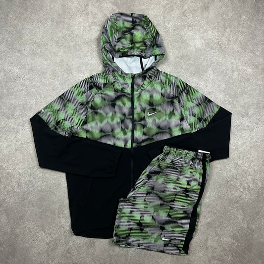 Nike Windbreaker Set (Green)
