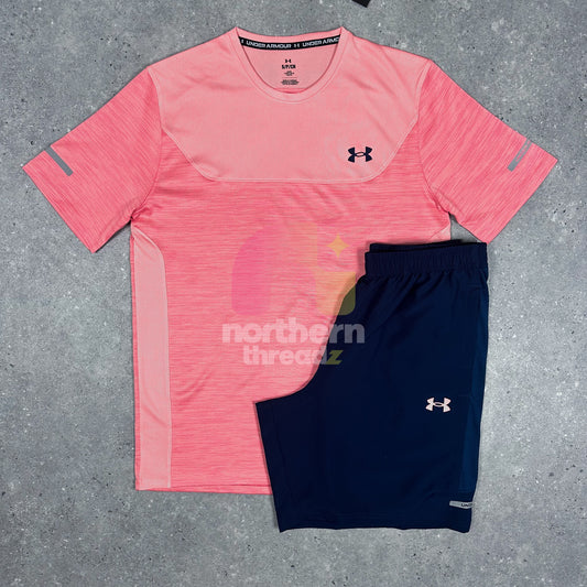 Under Armour Tech Set (Pink/Navy) - S / S - Outfits - Northern Threadz