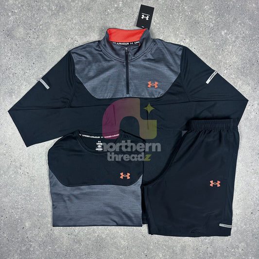 Under Armour Tech Tri Set (Black/Grey)