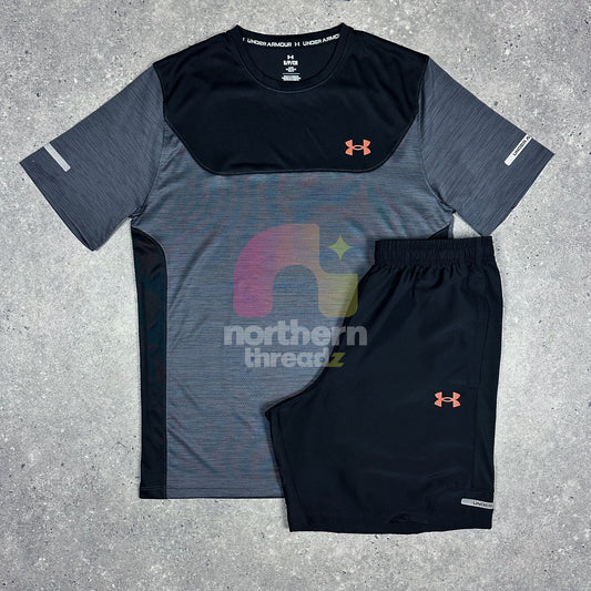 Under Armour Tech Set (Black/Grey) - S / S - Outfits - Northern Threadz