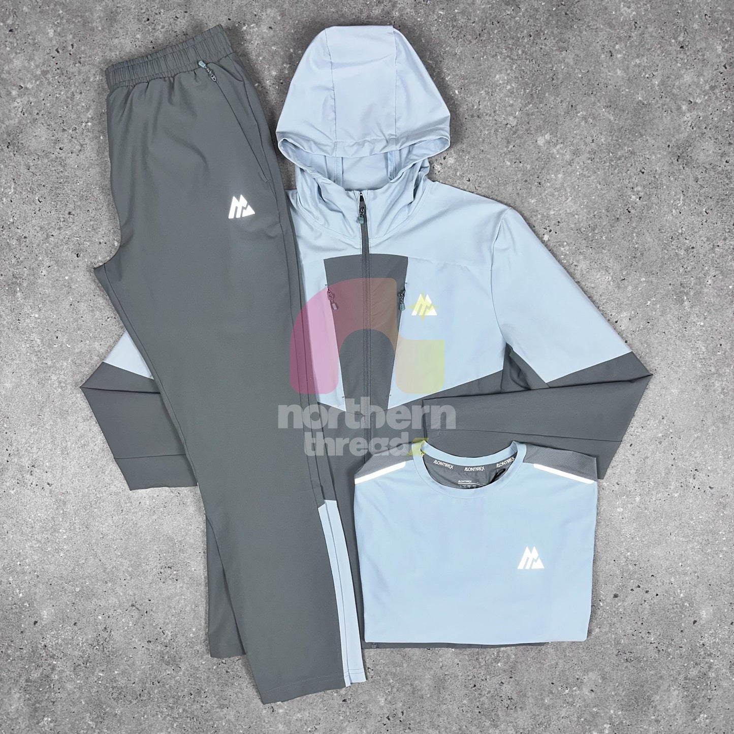 Montirex Vector Tracksuit Tri (Baby Blue)
