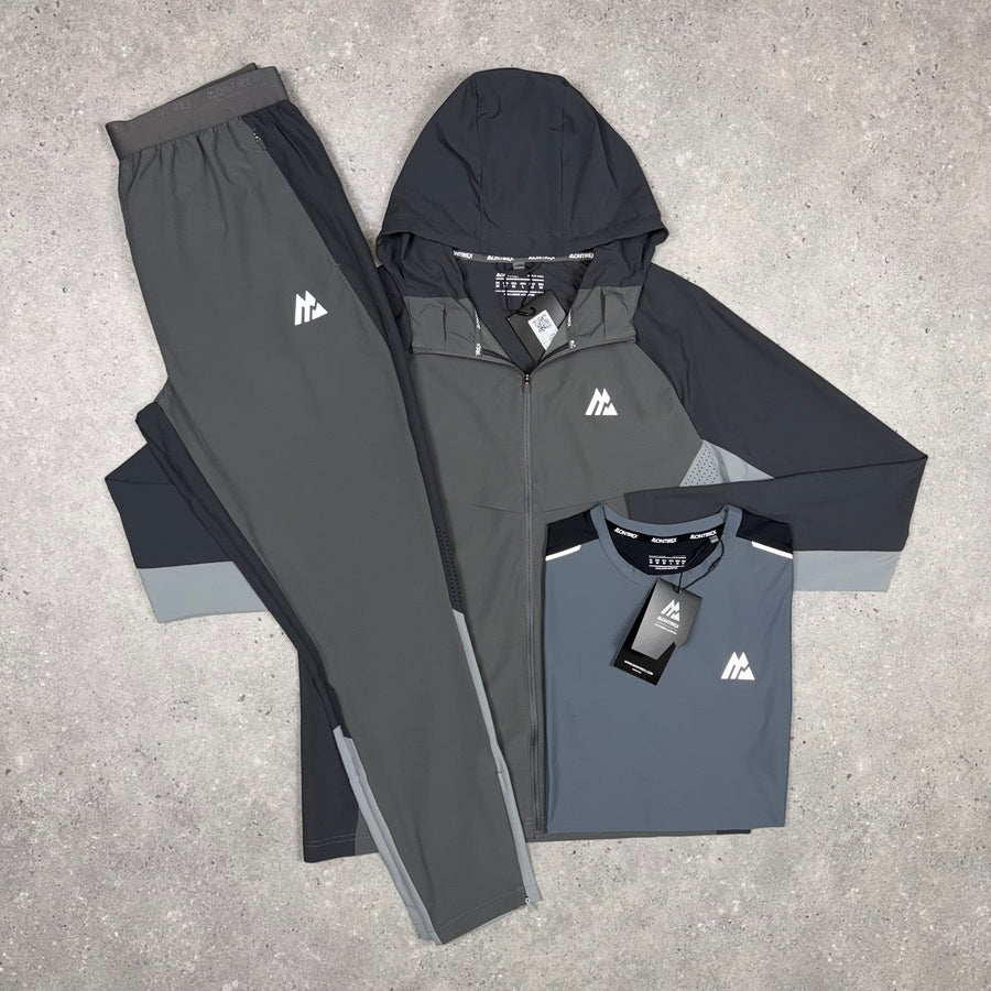 Montirex Triad Tracksuit Set 'Charcoal/Steel Grey'
