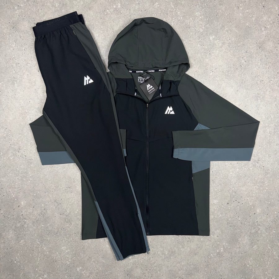 Montirex Triad Tracksuit 'Onyx/Storm Blue'